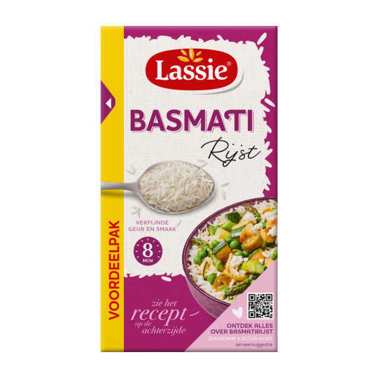 Lassie basmati rijst duurzaam aanbieding bij Coop