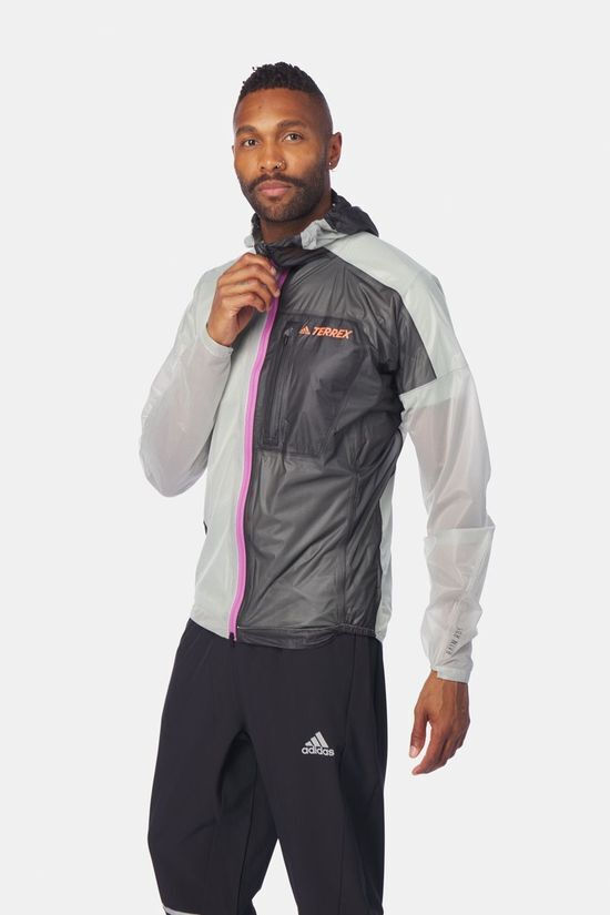 Adidas terrex agravic 2.5 layer regenjack groen aanbieding bij Bever