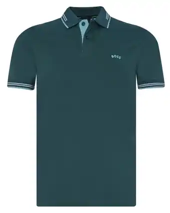 Only for Men Hugo boss leisure paul curved heren polo km aanbieding