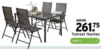 GAMMA Tuinset Nantes aanbieding