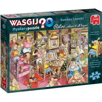 Top1Toys Wasgij mystery puzzel 5 zondagse lunch  1000 stukjes aanbieding