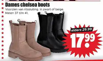 Dirk Dames chelsea boots aanbieding