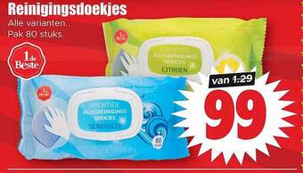 Dirk Reinigingsdoekjes aanbieding