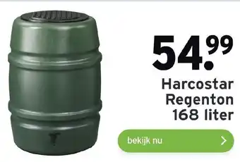 GAMMA Harcostar Regenton 168L aanbieding