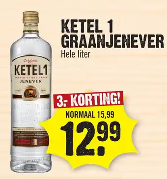 Super Dirck 3 Ketel 1 graanjenever aanbieding