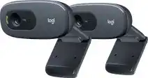 Coolblue Logitech c270 hd-webcam 2-pack aanbieding