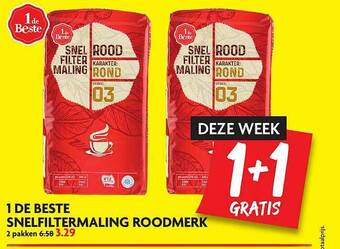 Dekamarkt 1 de beste snelfiltermaling roodmerk aanbieding