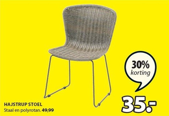 Jysk Hajstrup Stoel aanbieding