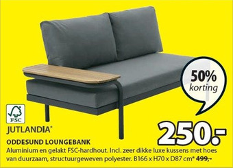 Jysk Oddesund Loungebank aanbieding