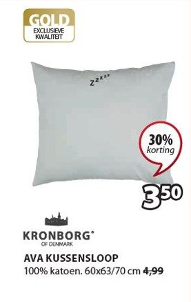 Jysk Kronborg Of Denmark Ava Kussensloop aanbieding