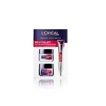 Schiphol L'oréal paris revitalift filler programme value pack 115ml aanbieding