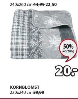 Jysk Kornblomst aanbieding