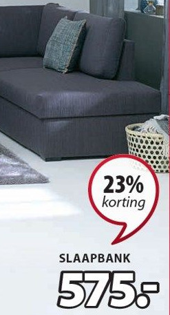 Jysk Bedsted Slaapbank Met Chaise Longue aanbieding