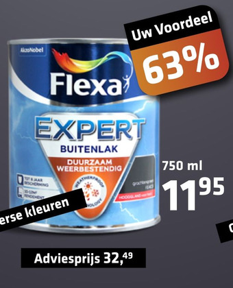 De voordeelmarkt Flexa Expert Buitenlak aanbieding