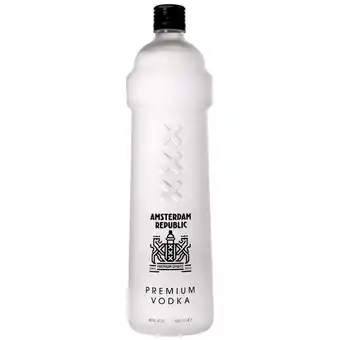 Schiphol Amsterdam republic vodka 1l aanbieding