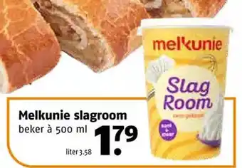 Poiesz Melkunie slagroom aanbieding