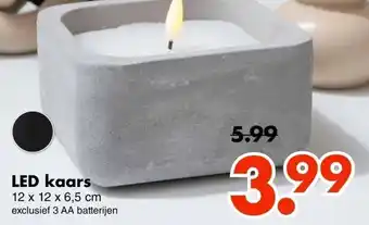 Wibra Led kaars aanbieding