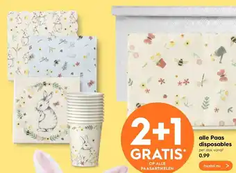 Blokker Alle Paas disposables aanbieding