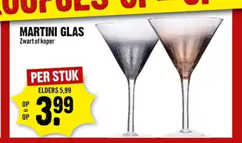 Dirck 3 Martini Glas aanbieding