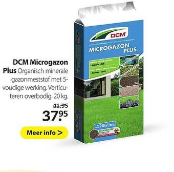 Boerenbond Dcm microgazon plus aanbieding