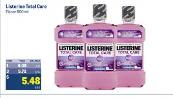 Makro Listerine Total Care 500 ml aanbieding