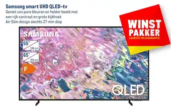 Makro Samsung smart UHD QLED-tv 55" aanbieding