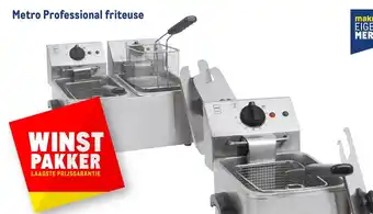 Makro Metro Professional friteuse GDF3004 aanbieding