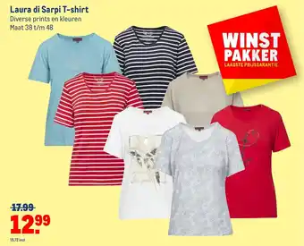 Makro Laura di Sarpi T-shirt Maat 38 t/m 48 aanbieding