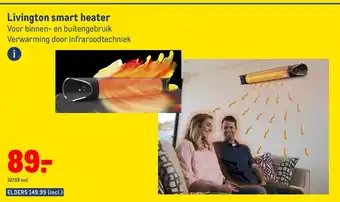 Makro Livington smart heater aanbieding