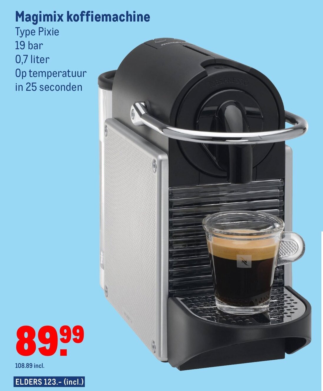 Magimix koffiemachine aanbieding bij Makro