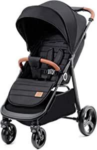 Amazon Kk kinderkraft ksgran00blk0000 grande plus lichtgewicht kinderwagen buggy vanaf de geboorte tot 22 kg, inklapbaar met één han aanbieding