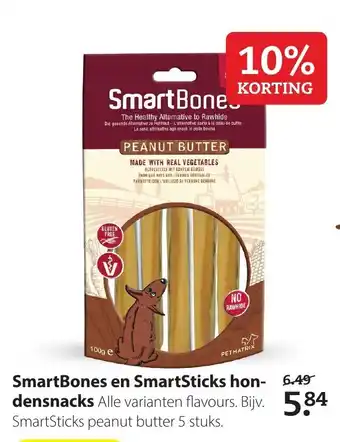 Pets Place SmartBones en SmartSticks hondensnacks aanbieding