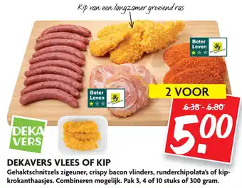 Dekamarkt Dekavers Vlees of Kip aanbieding