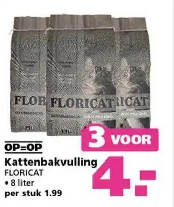 Ranzijn Kattenbakvulling floricat aanbieding