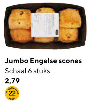 Jumbo Jumbo Engelse scones aanbieding