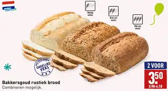 ALDI Bakkersgoud rustiek brood aanbieding