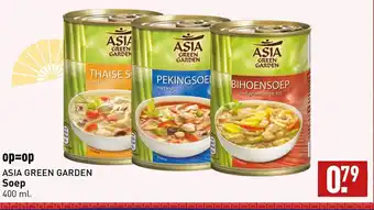 ALDI Asia green garden soep 400ml aanbieding