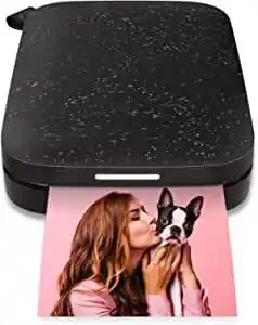 Amazon Hp sprocket 200 photo printer zink (zero ink) 313 x 400 dpi 2" x 3" (5x7,6 cm) aanbieding