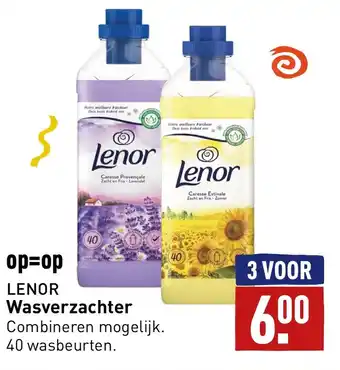 ALDI Lenor wasverzachter aanbieding