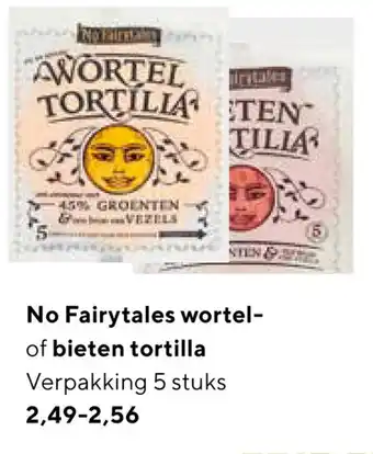 Jumbo No Fairytales tortilla of bieten tortilla 5st aanbieding