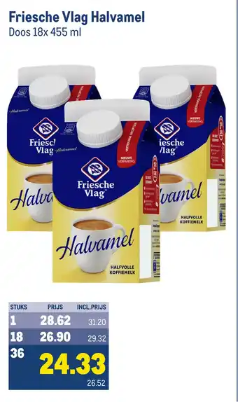 Makro Friesche vlag halvamel aanbieding