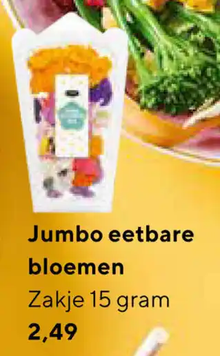 Jumbo Jumbo Eetbare bloemen 15g aanbieding