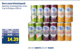 Makro Hero assortimentspack aanbieding