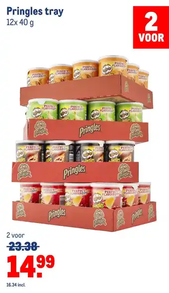 Makro Pringles tray aanbieding