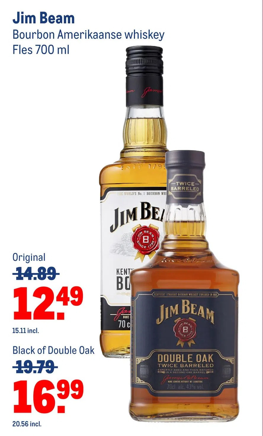 Jim beam aanbieding bij Makro
