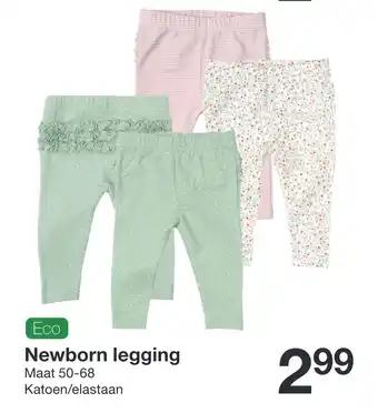 Zeeman Newborn legging aanbieding