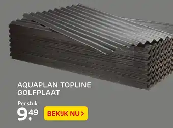 Praxis Aquaplan Topline Golfplaat aanbieding