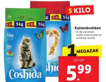 Lidl Kattenbrokken aanbieding