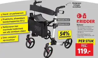 Lidl Ridder rollator aanbieding