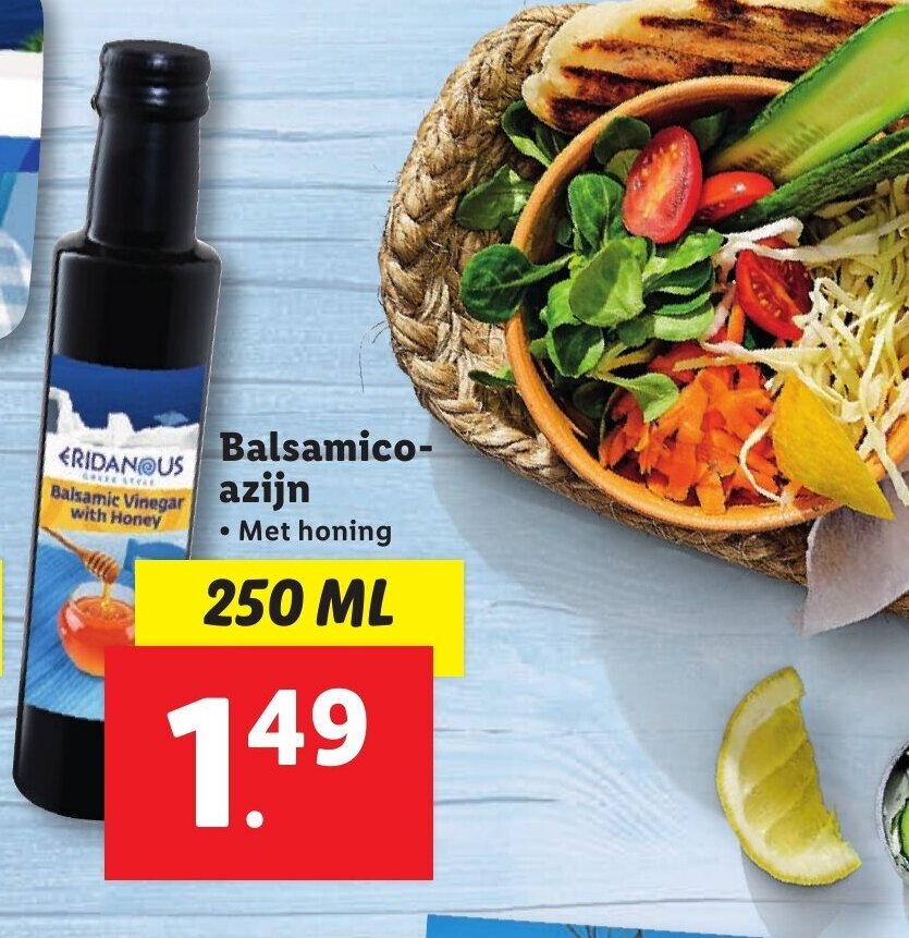 Balsamicoazijn 250ml aanbieding bij Lidl